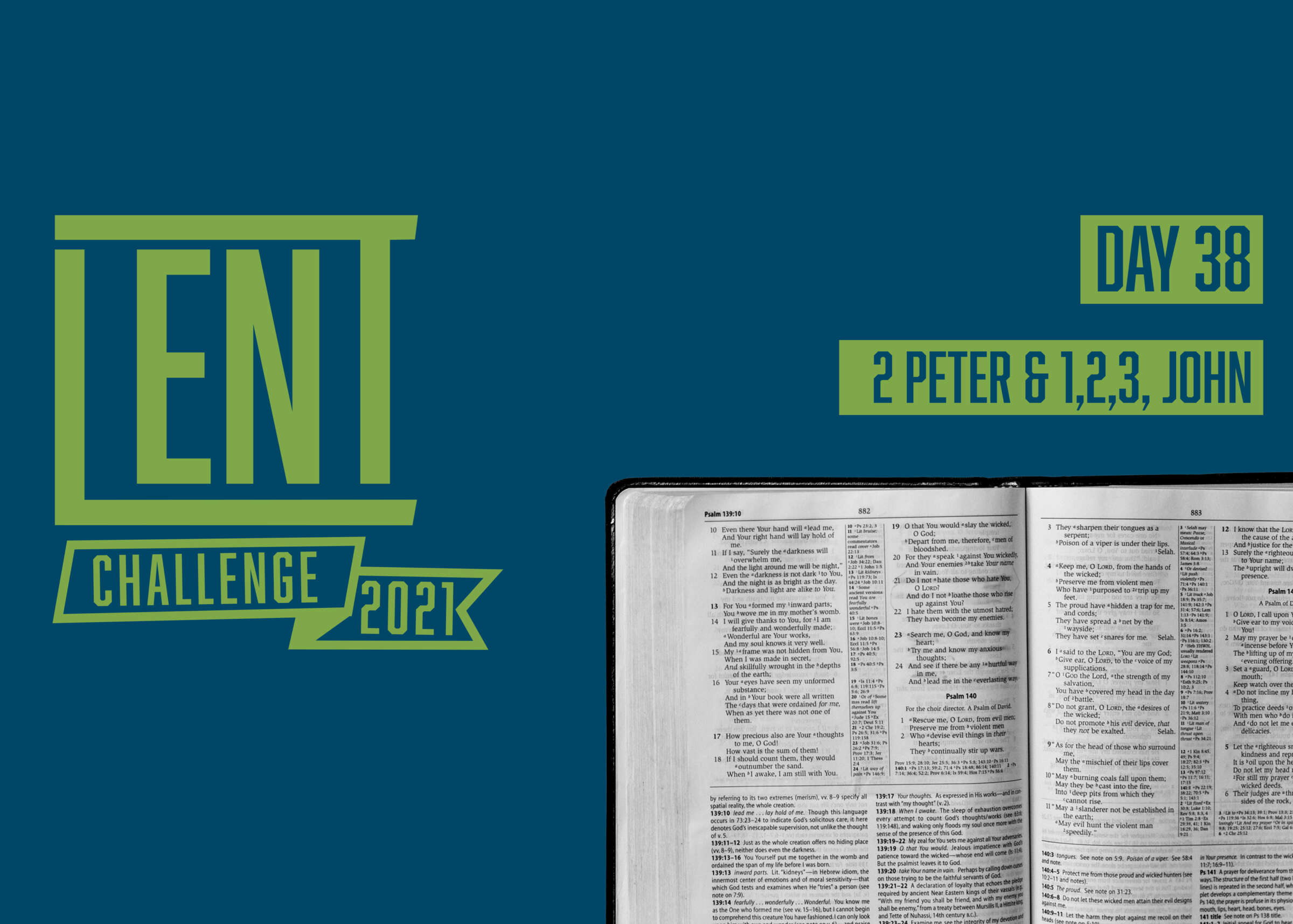 Christianity 2021 Bible Tour Lent Challenge